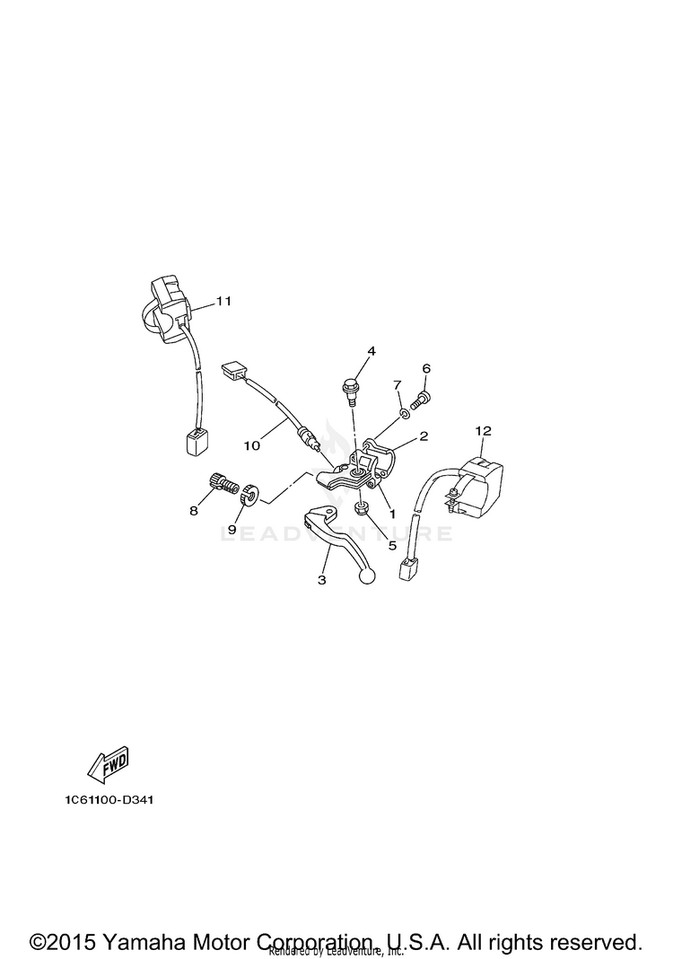 Handle Switch Lever Schematic