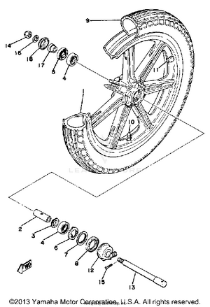 Front Wheel Schematic