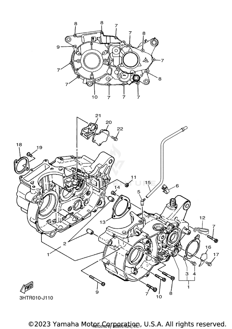 Crankcase Schematic
