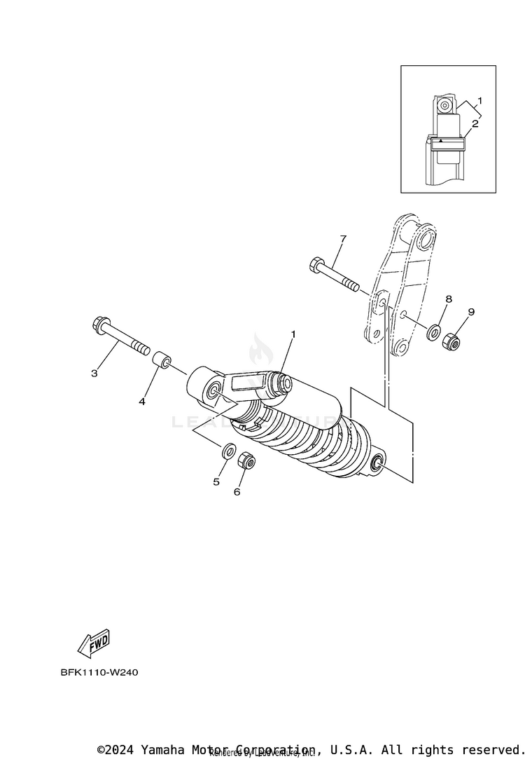 Rear Suspension Schematic