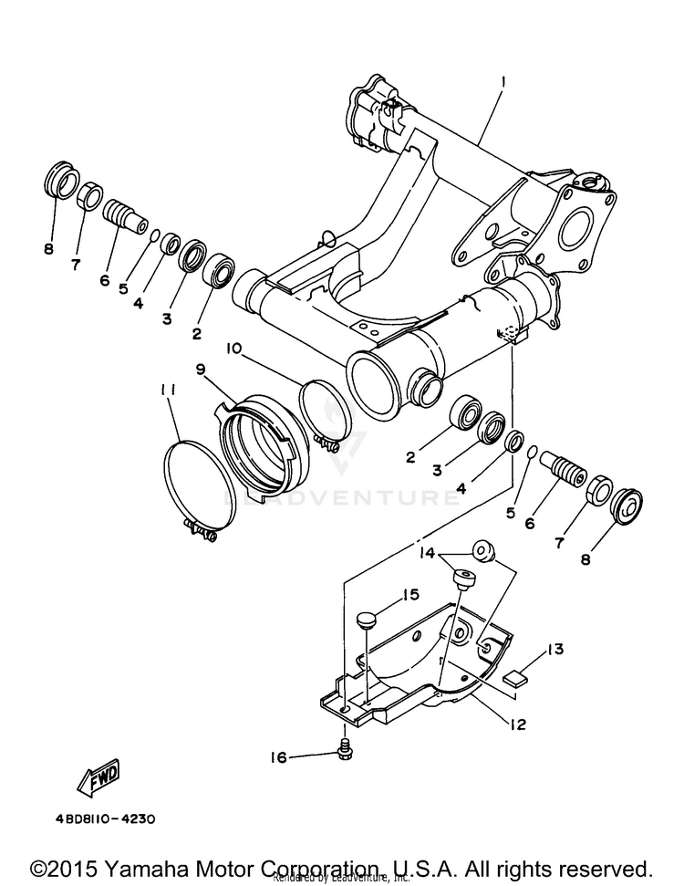 Rear Arm Schematic