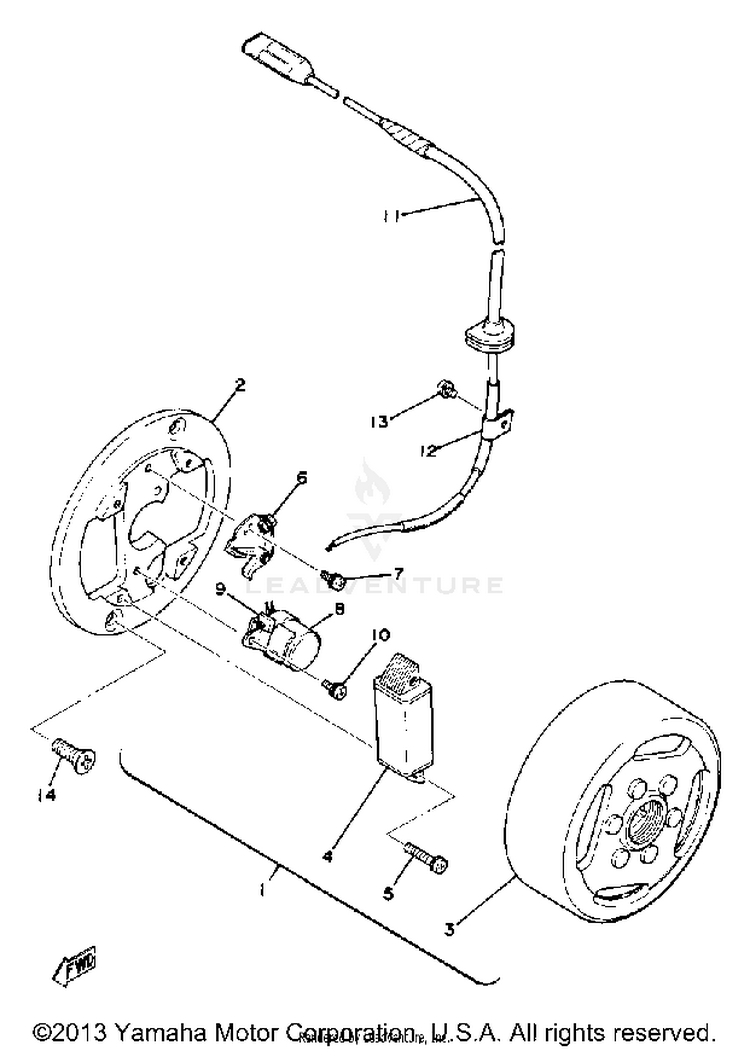 Flywheel Magneto Schematic