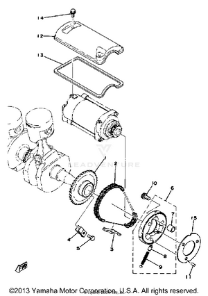 Starting Motor Unit Schematic
