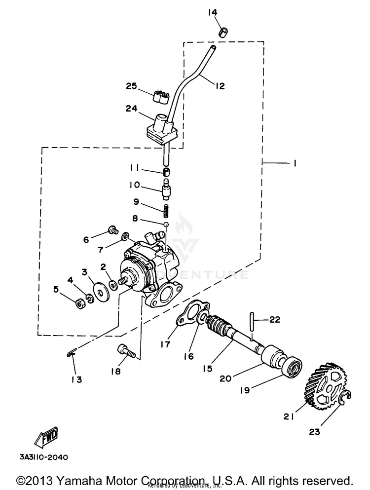 Oil Pump Schematic