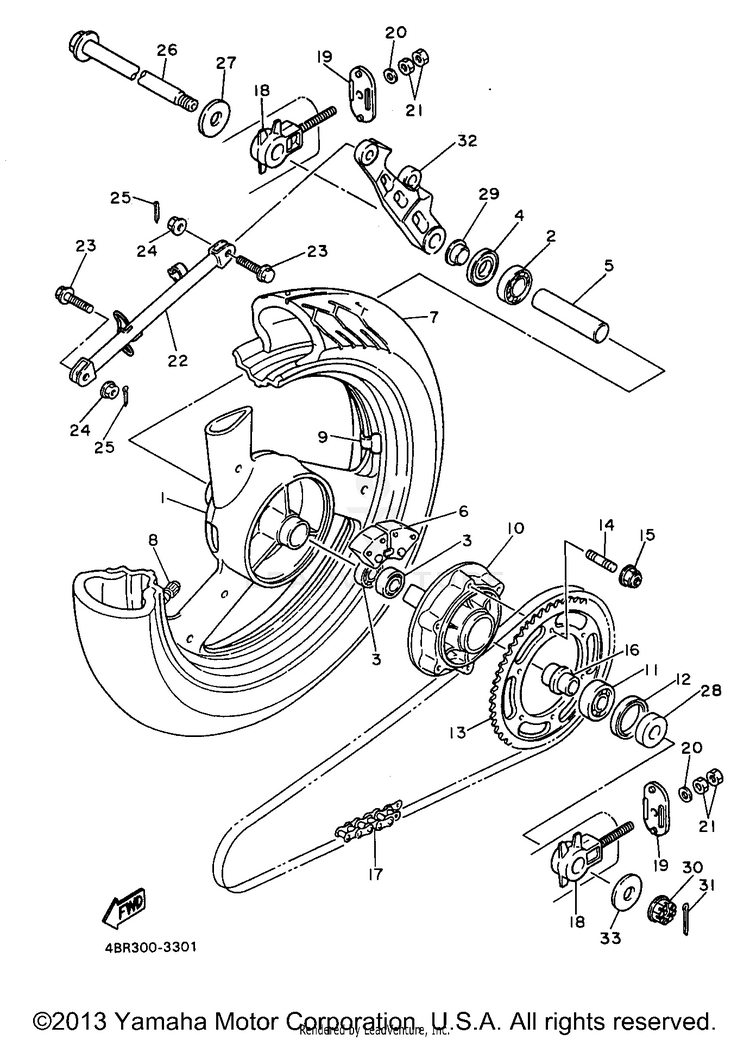 Rear Wheel Schematic