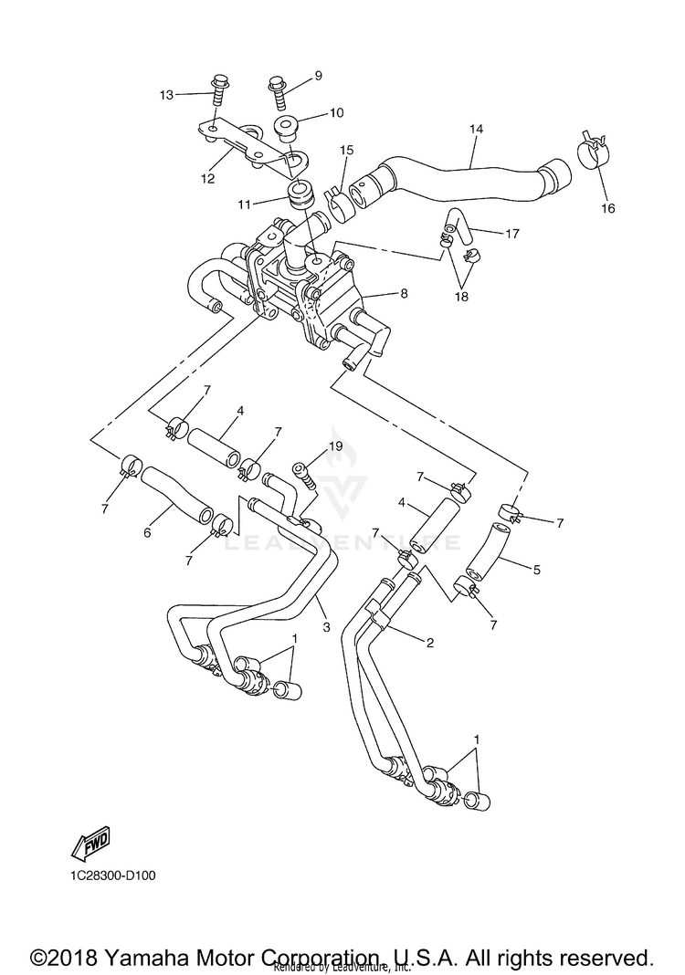 Air Induction System FZ1 (CA Ed.) - FZ1TC - 2005 Schematic