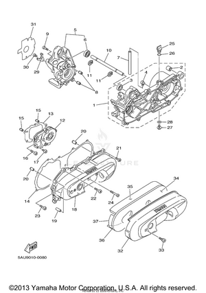 Crankcase Schematic