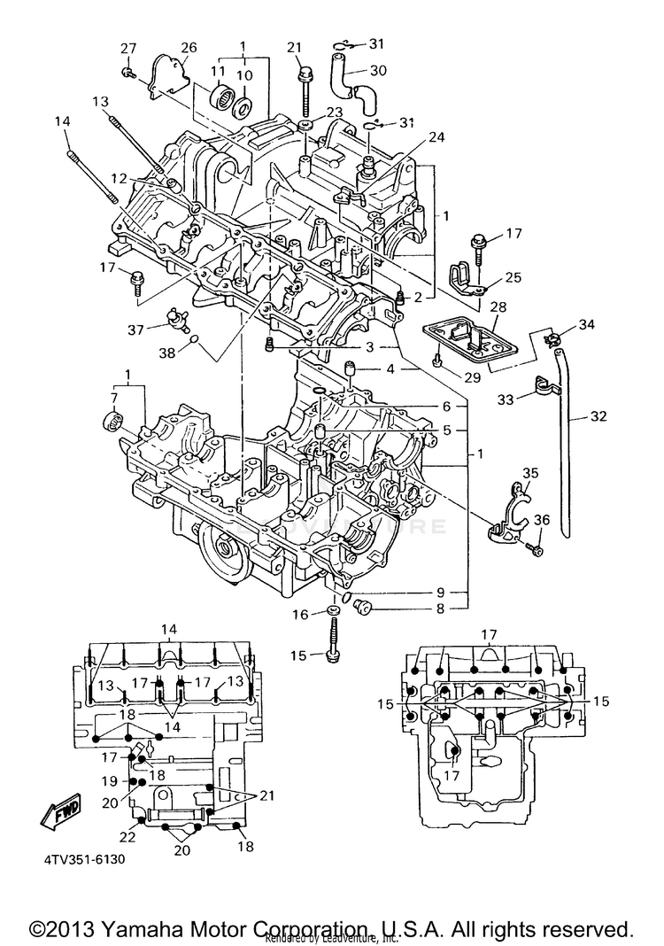 Crankcase Schematic