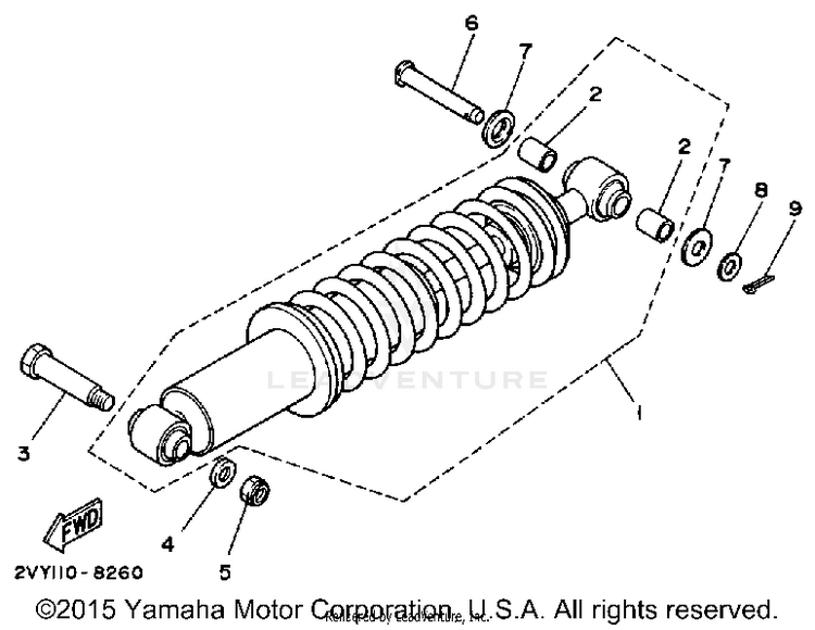 Rear Shocks Schematic