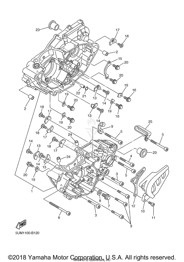 Crankcase Schematic