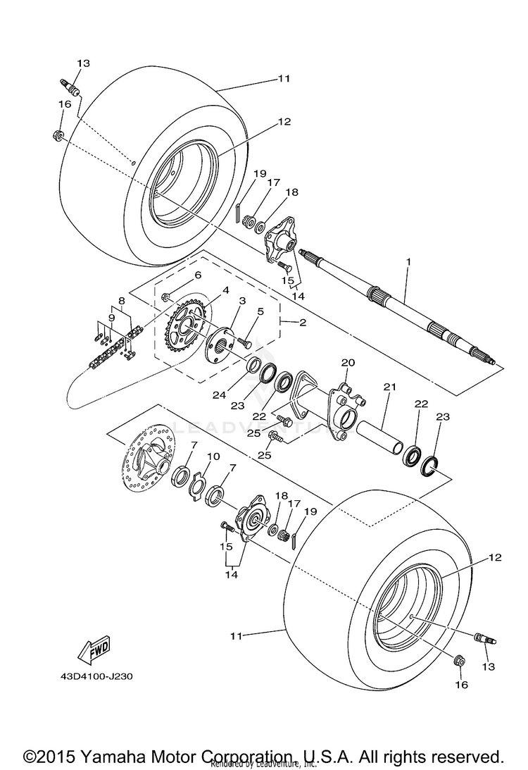 Rear Wheel Schematic