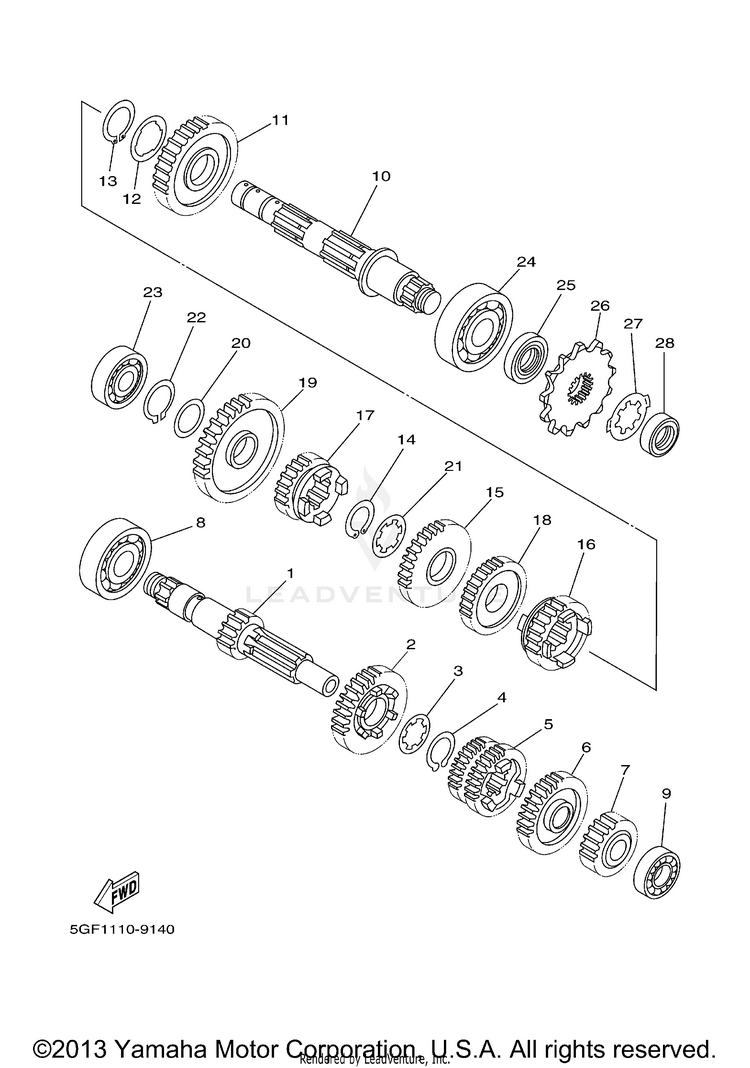 Transmission Schematic