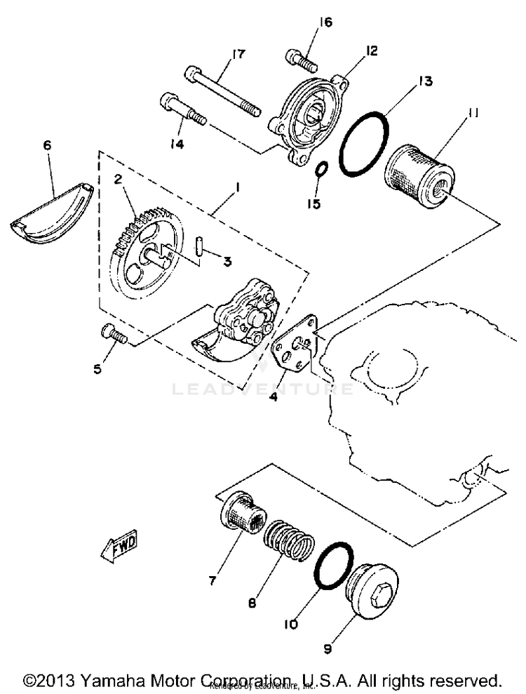 Oil Pump Schematic