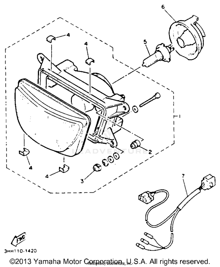 Headlight Schematic