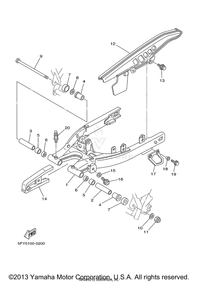 Rear Arm Schematic