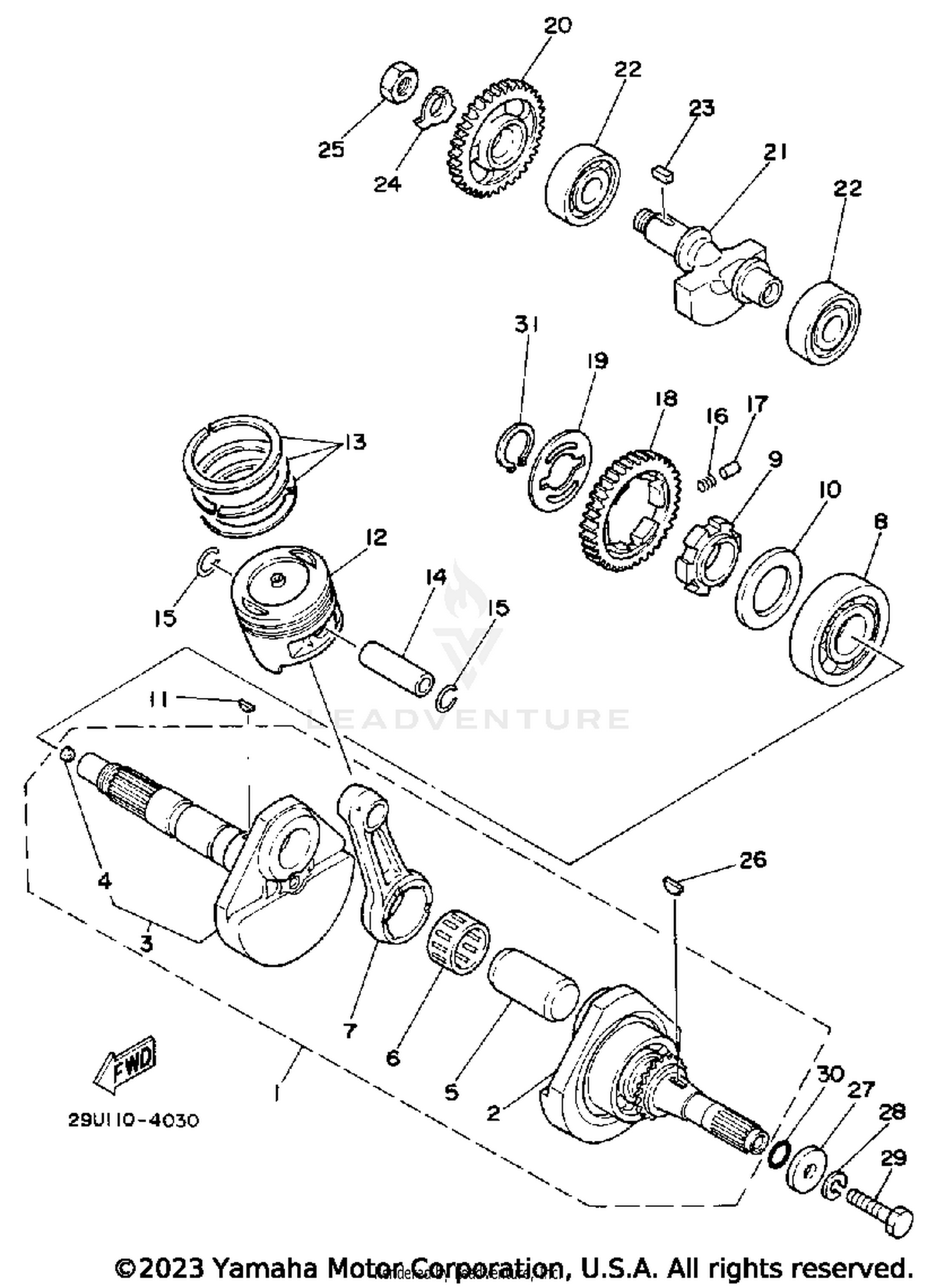 CRANKSHAFT-PISTON