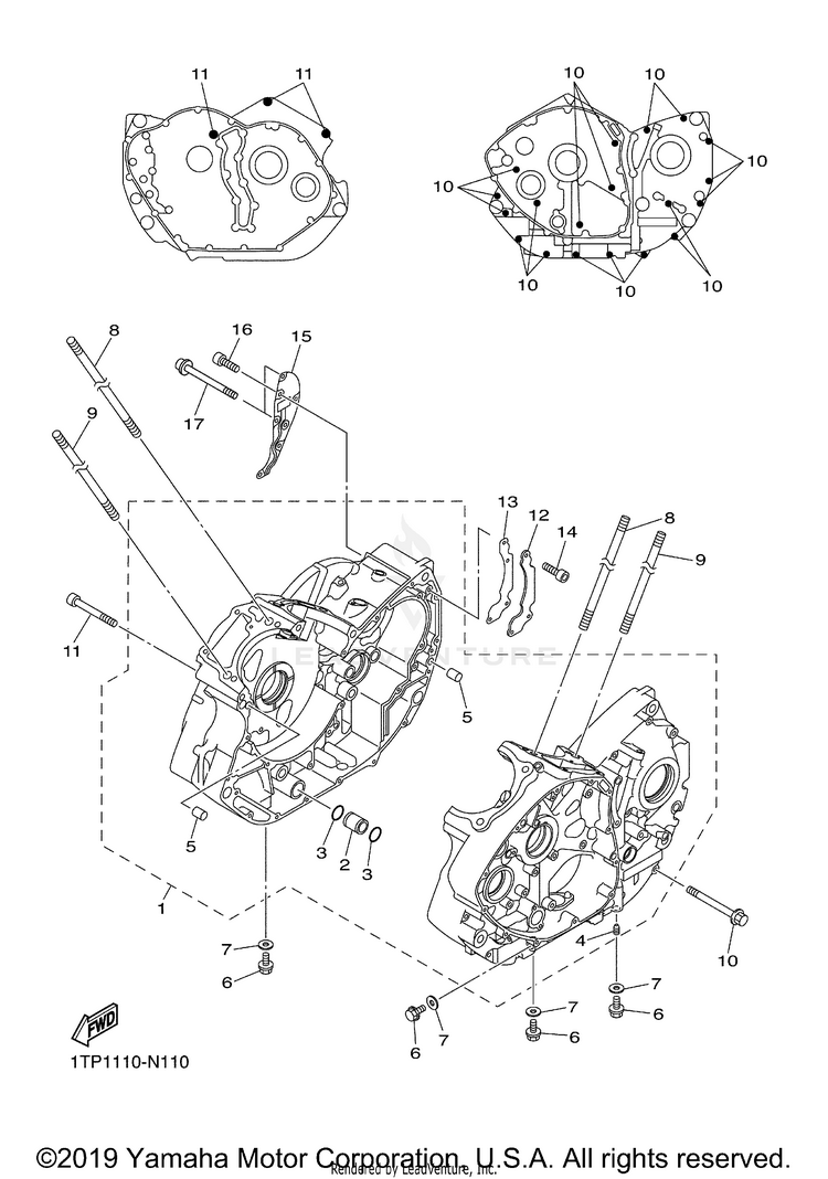 Crankcase Schematic
