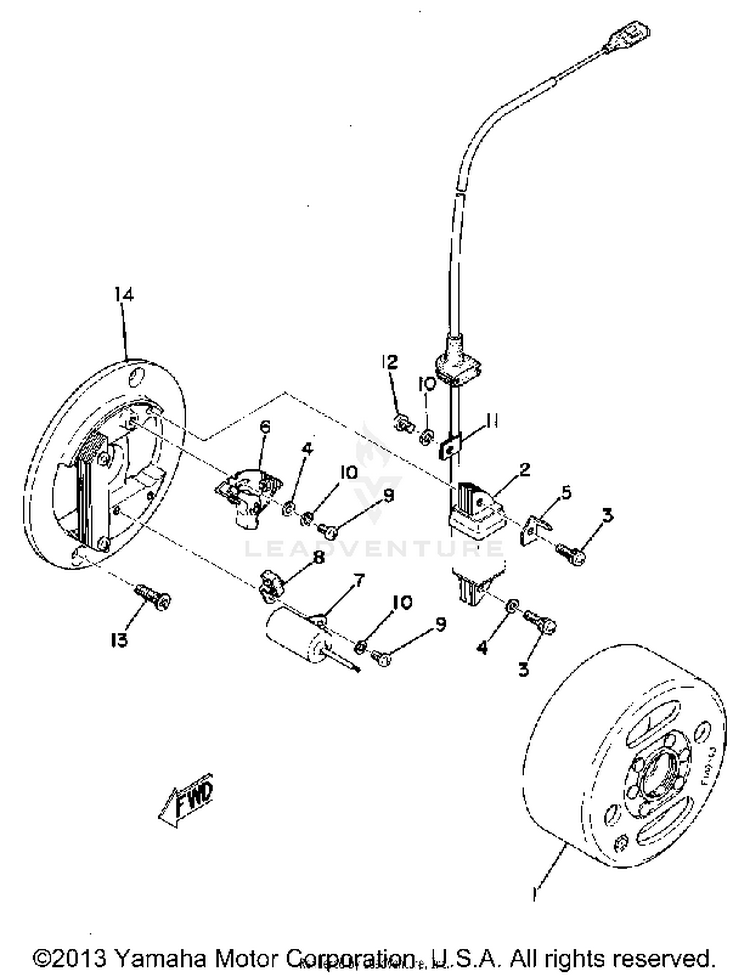 Flywheel Magneto Schematic