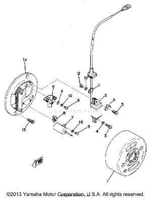 Flywheel Magneto Schematic