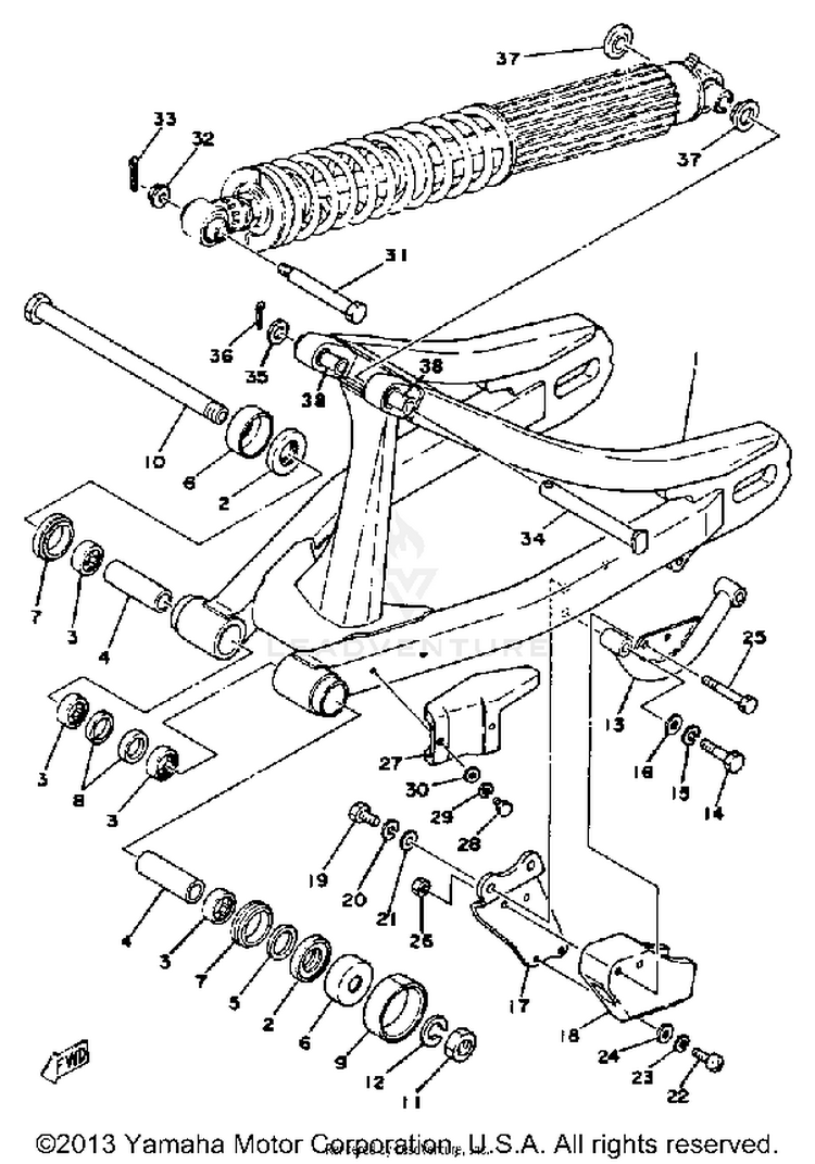 Rear Arm Schematic