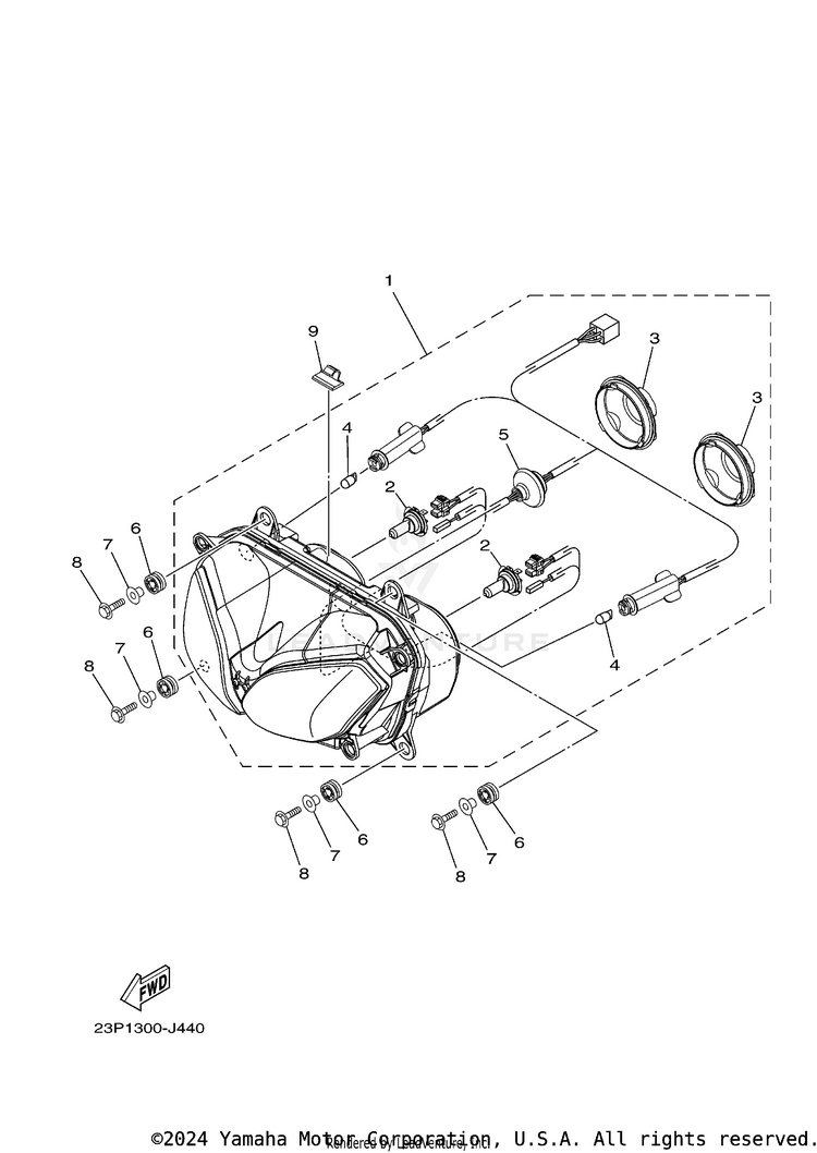 Headlight Schematic