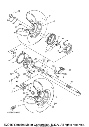 Rear Wheel Schematic