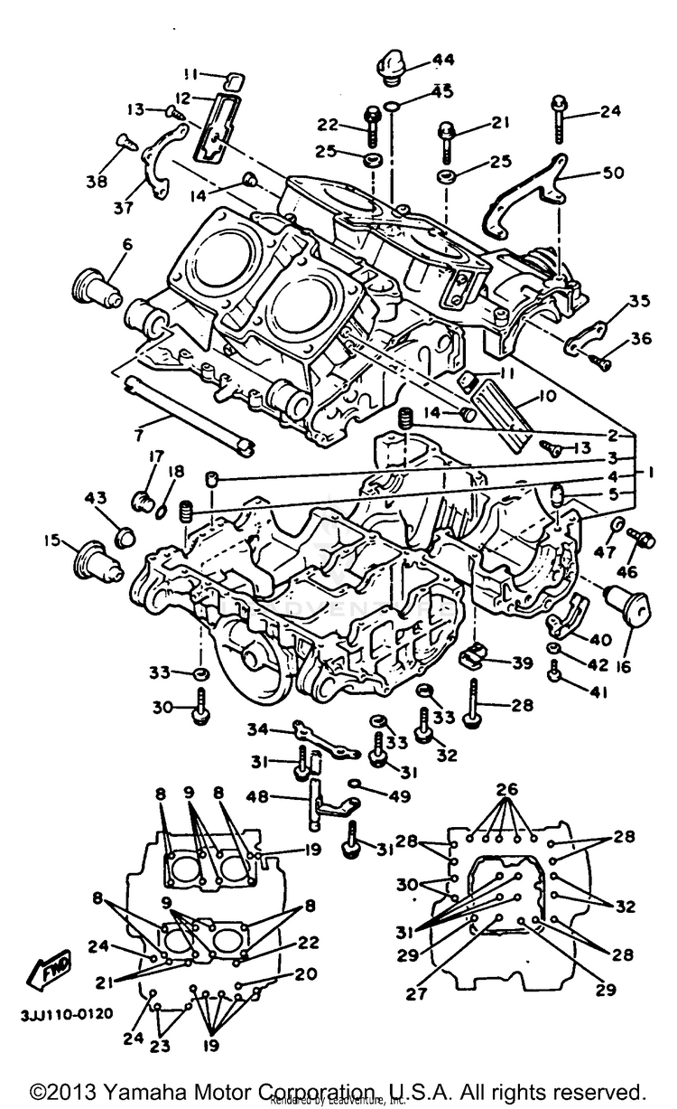Crankcase Schematic