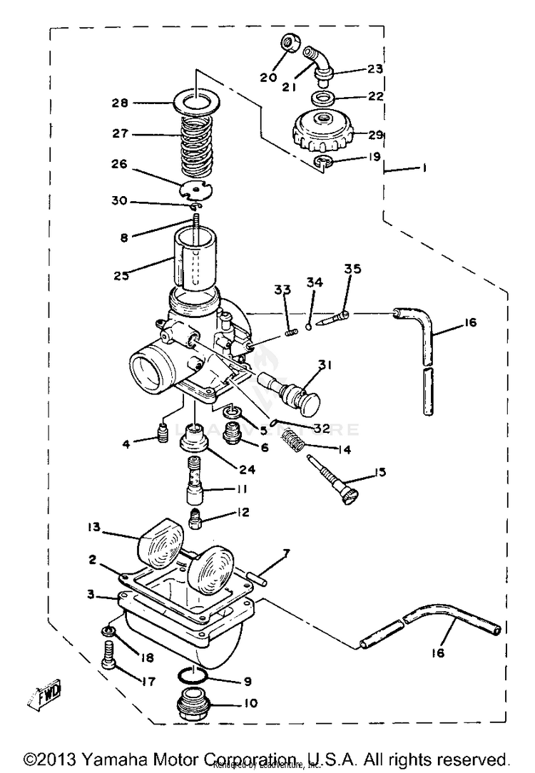 Carburetor Yz80j Schematic