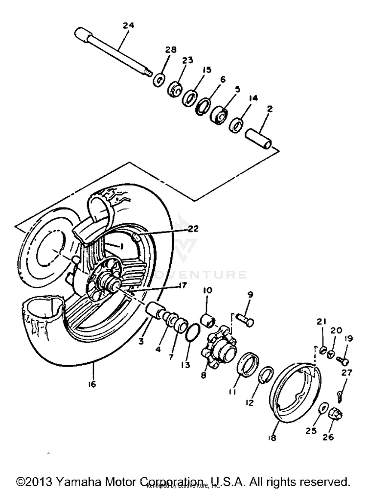 Rear Wheel Schematic