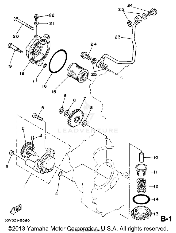 Oil Pump Schematic