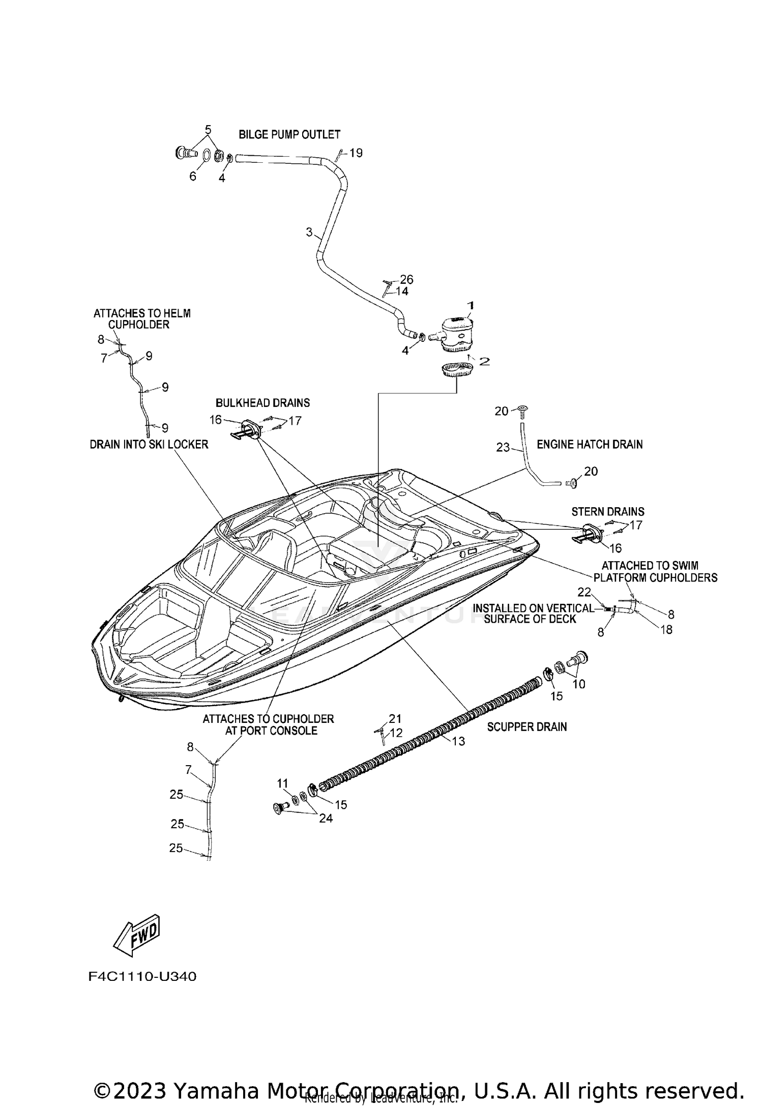 DECK DRAIN FITTINGS