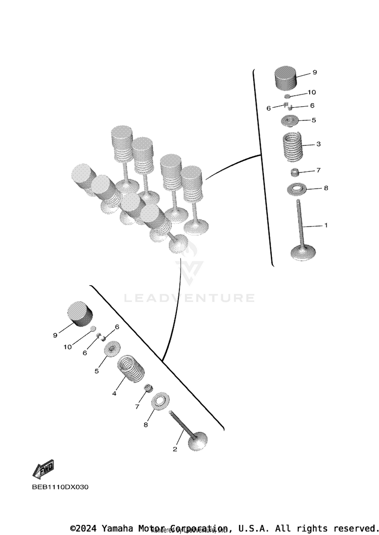 Valve YZFR7 - YZFR7SCB - 2025 Schematic