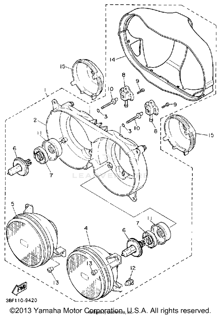 Headlight Schematic