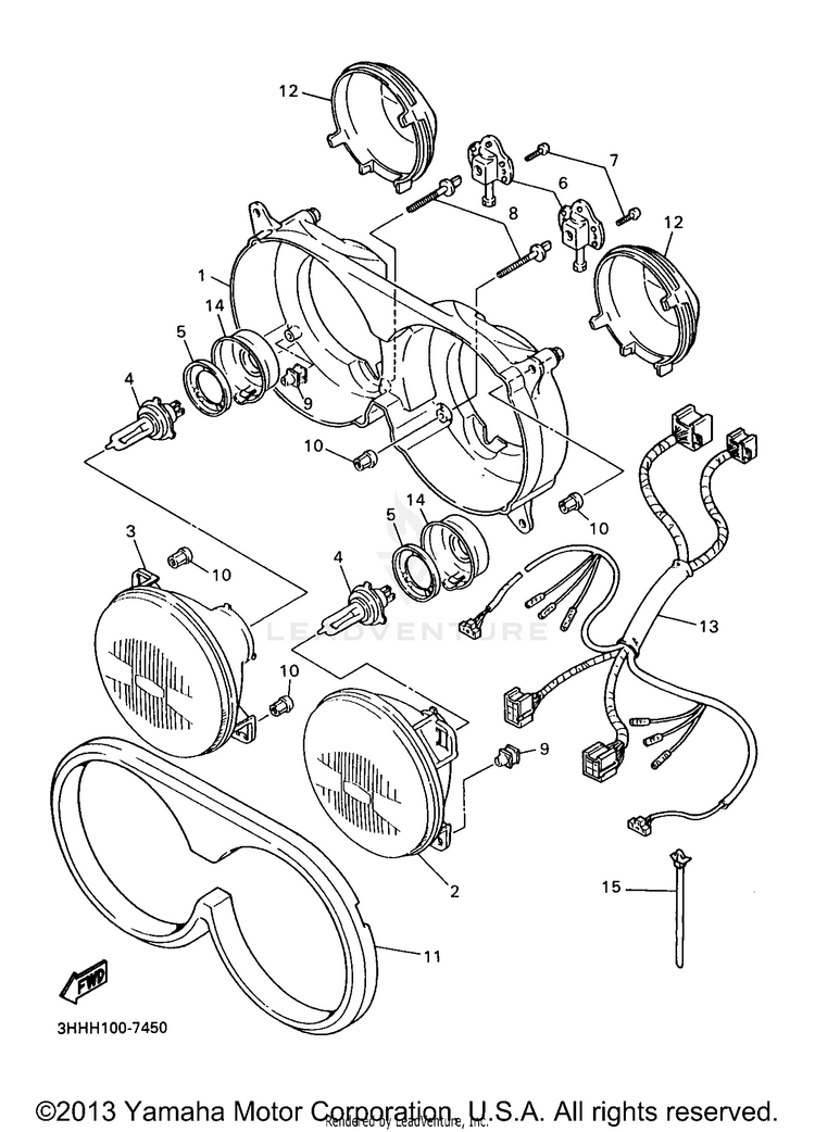 Headlight Schematic