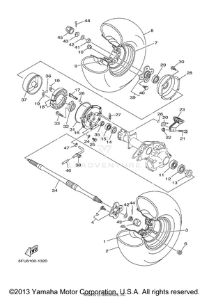 Rear Wheel Schematic
