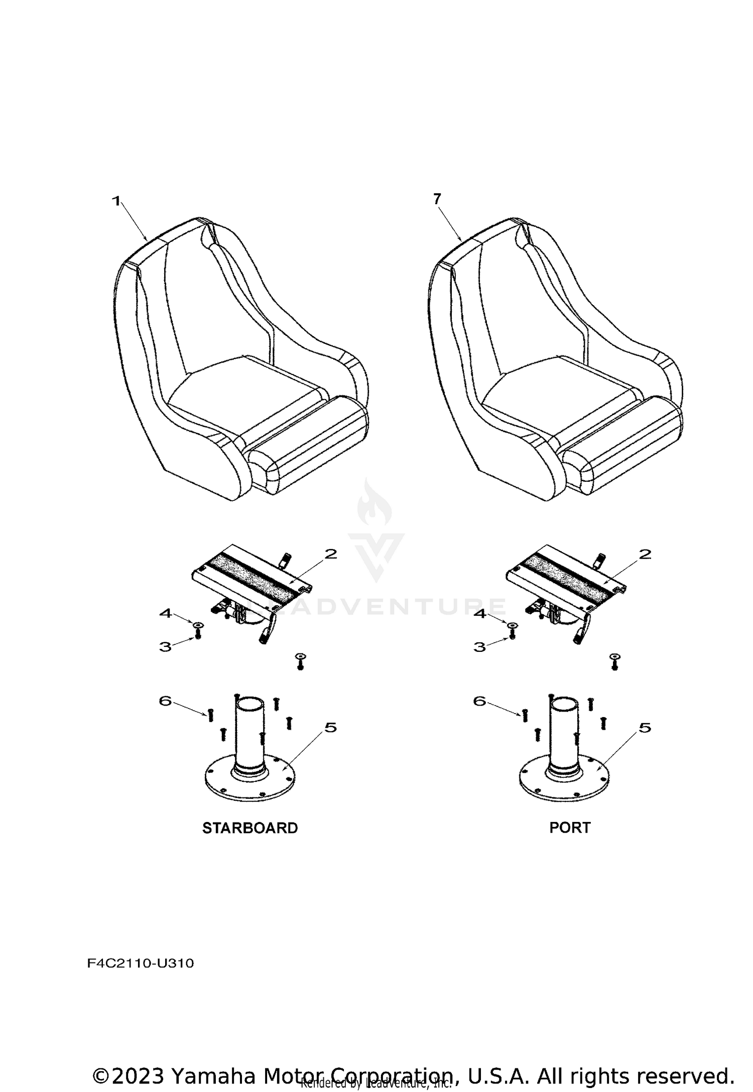 SWIVEL SEAT