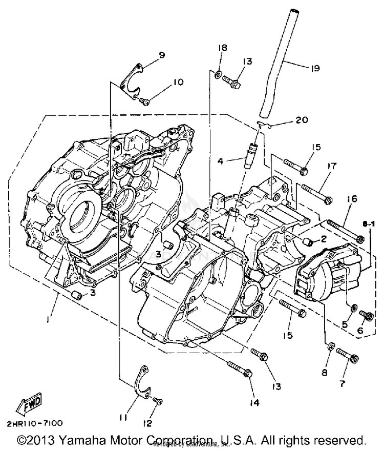 Crankcase Schematic