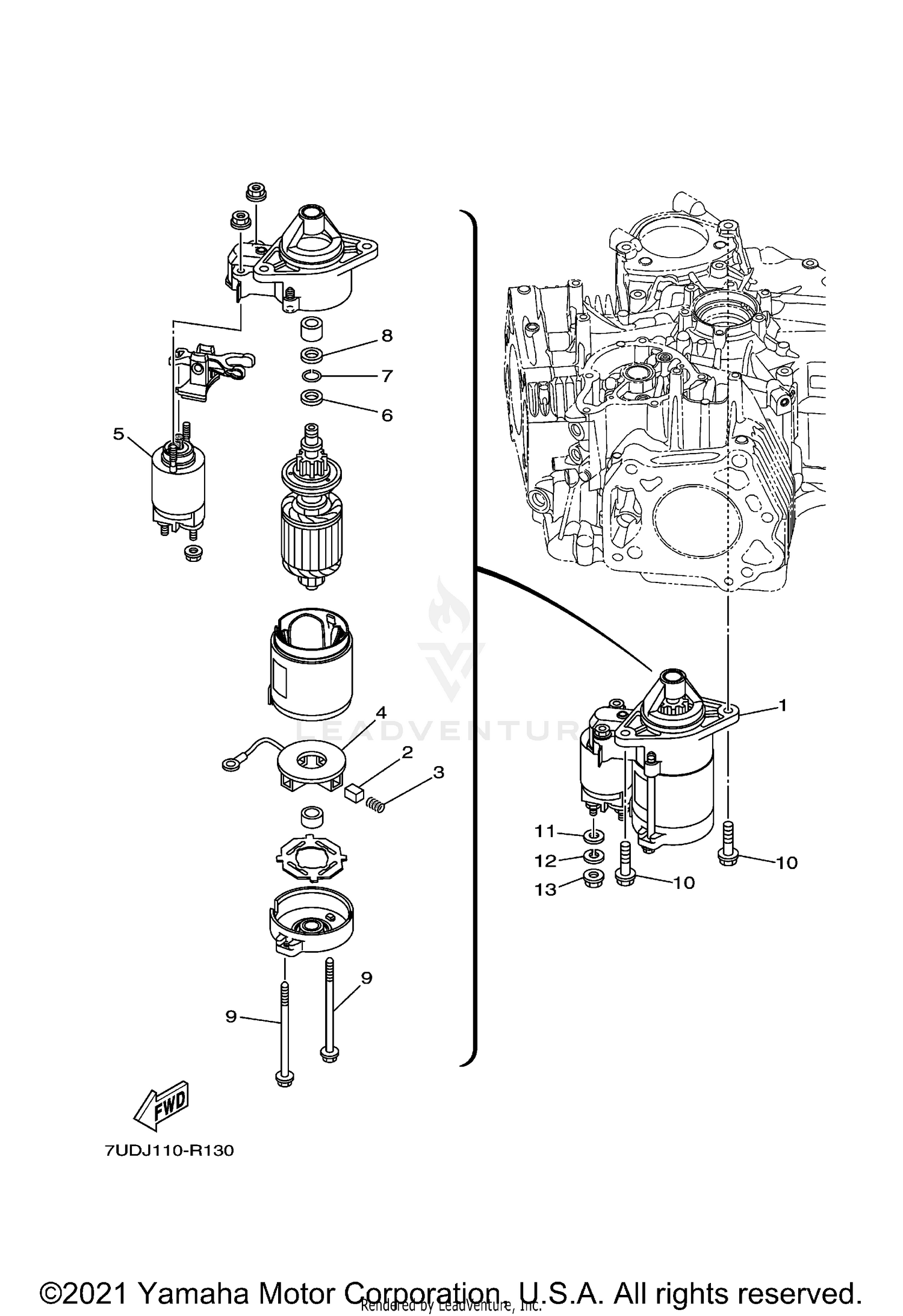 STARTING MOTOR