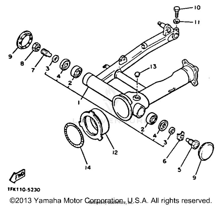 Swing Arm Schematic