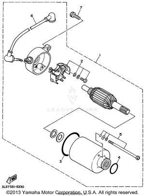 Starting Motor Schematic