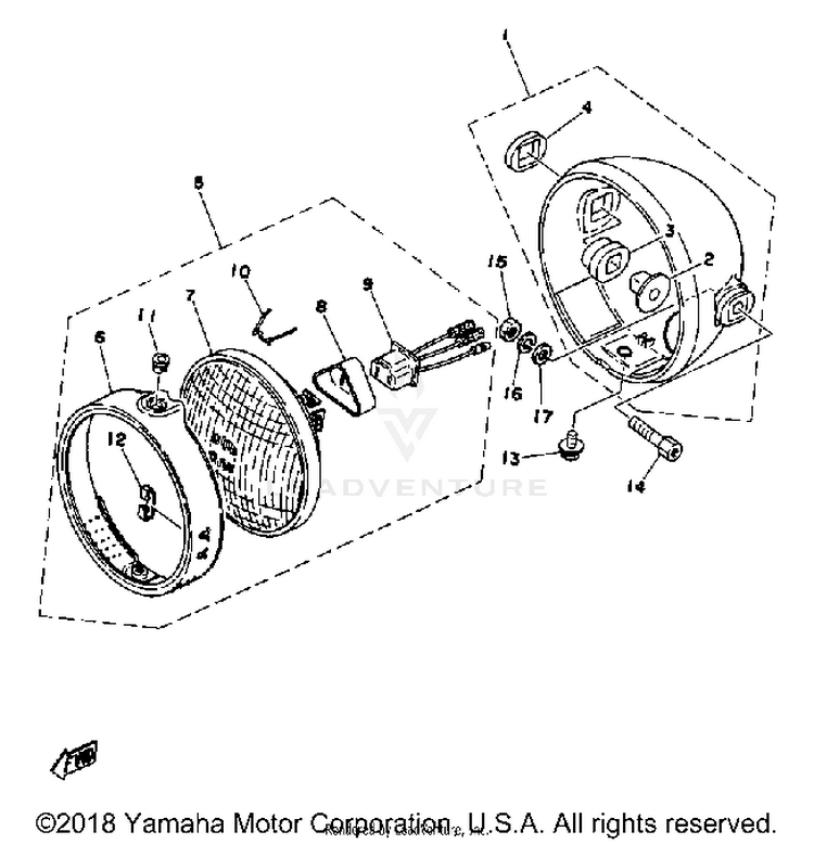 Headlight Schematic