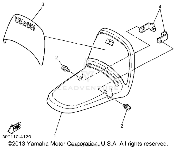 Front Fender Schematic