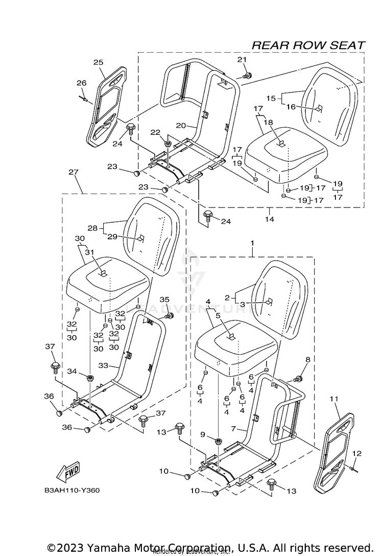 Seat 3 Schematic