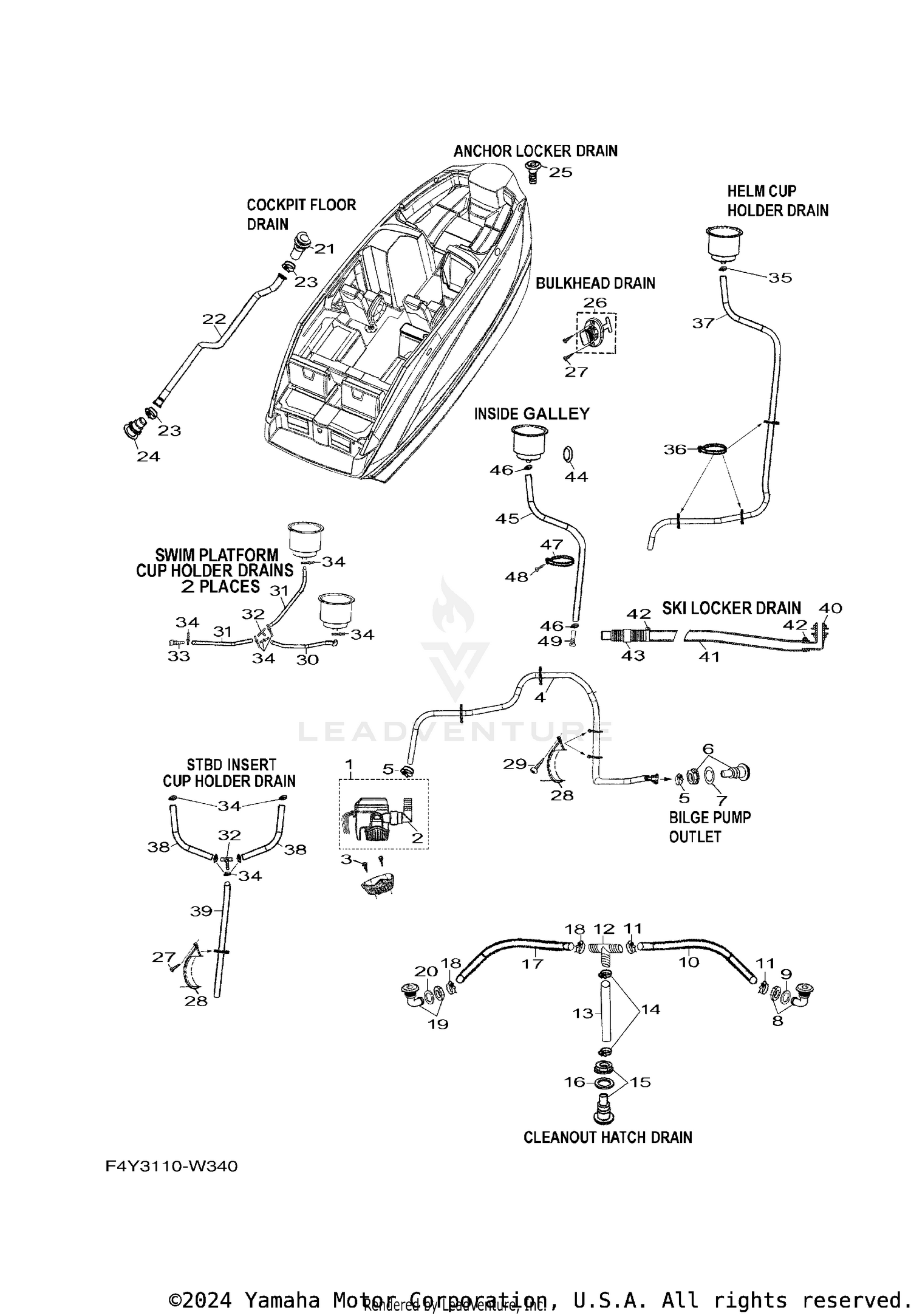 DECK DRAIN FITTINGS
