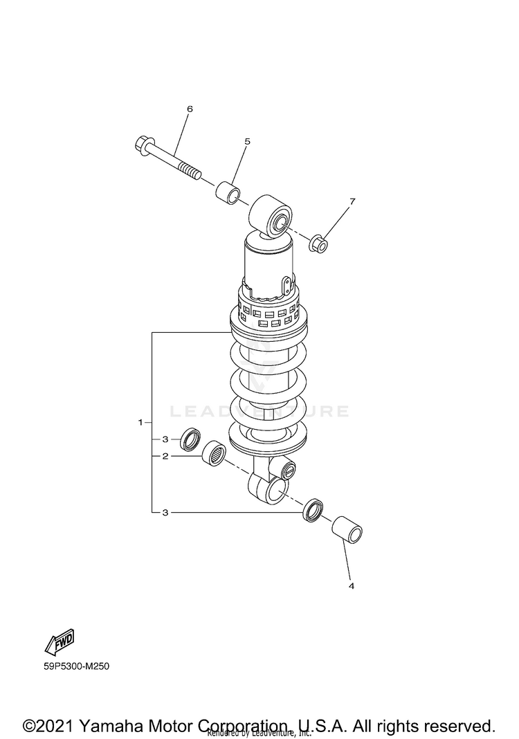 Rear Suspension Schematic