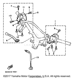 Handle Switch Lever Schematic