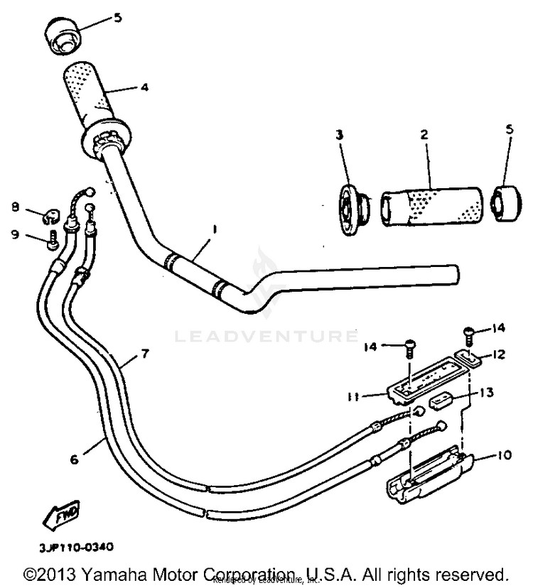 Handle Cable Schematic