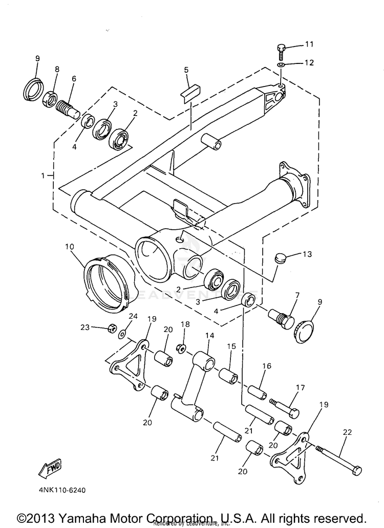 Rear Arm Schematic