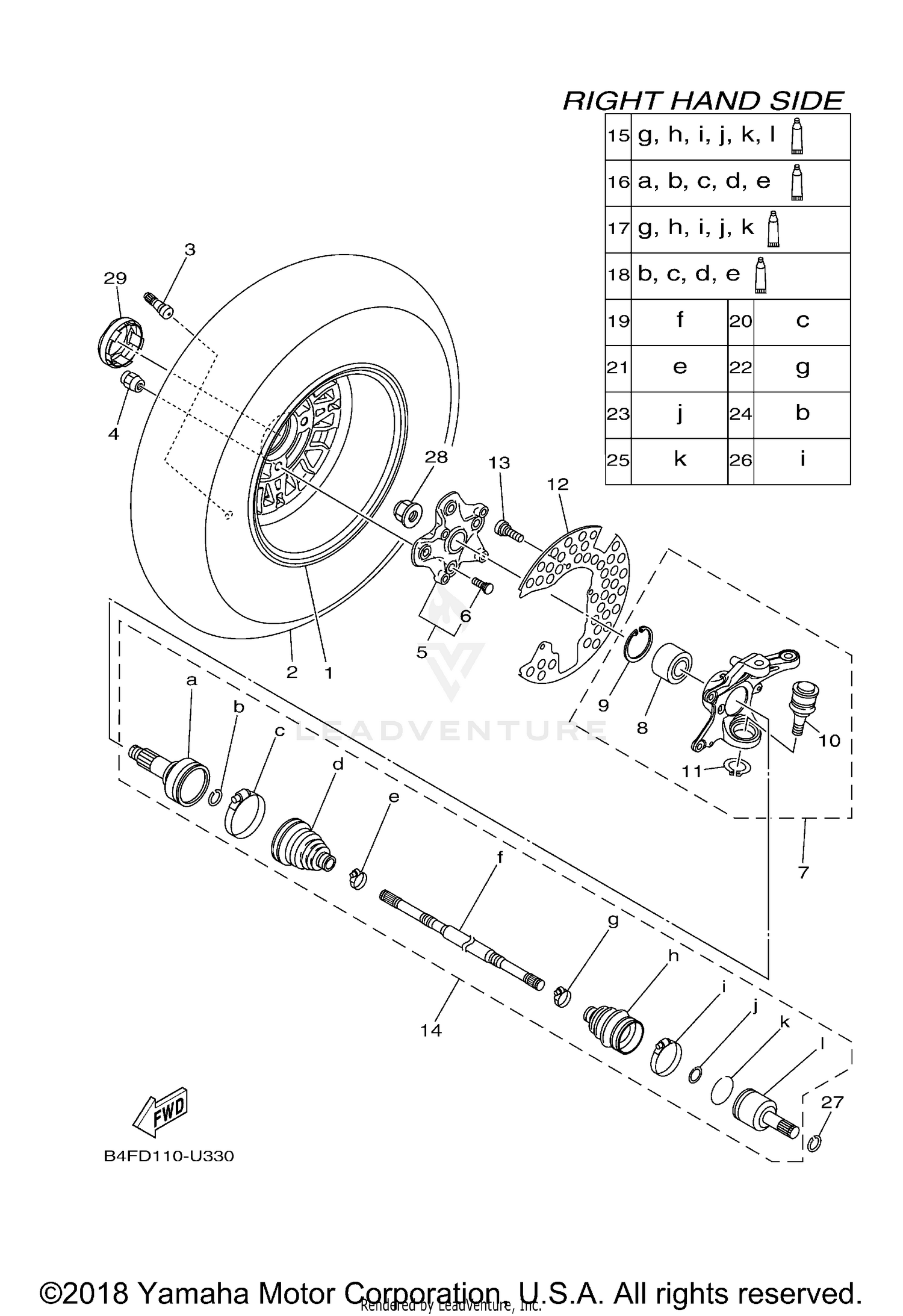 Assembly diagram