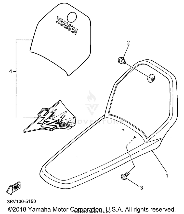 Front Fender Schematic